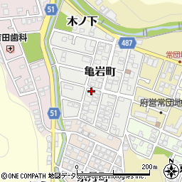 京都府舞鶴市亀岩町60周辺の地図