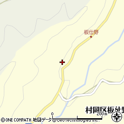 兵庫県美方郡香美町村岡区板仕野168周辺の地図