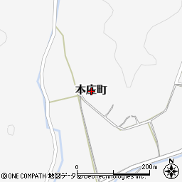 島根県出雲市本庄町周辺の地図