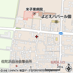 鳥取県米子市淀江町佐陀2134-1周辺の地図