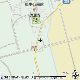 滋賀県長浜市瓜生町201周辺の地図