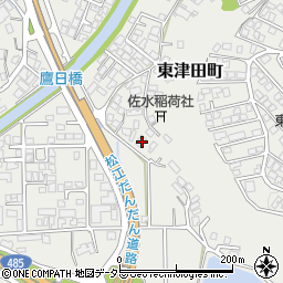 島根県松江市東津田町1941周辺の地図