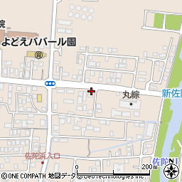 鳥取県米子市淀江町佐陀2155-1周辺の地図