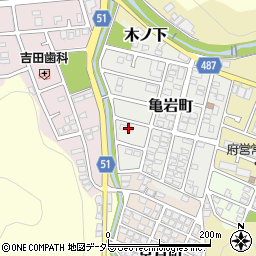 京都府舞鶴市亀岩町42周辺の地図