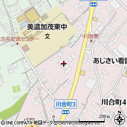 長井産業周辺の地図