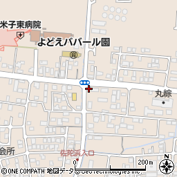 鳥取県米子市淀江町佐陀1253-3周辺の地図