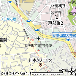 神奈川県横浜市西区伊勢町1丁目60周辺の地図