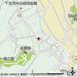神奈川県厚木市下古沢43周辺の地図
