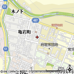 京都府舞鶴市亀岩町140周辺の地図