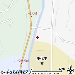 兵庫県美方郡香美町小代区野間谷58周辺の地図