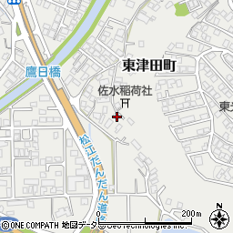 島根県松江市東津田町1943周辺の地図