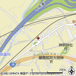 岐阜県恵那市長島町中野1094-3周辺の地図