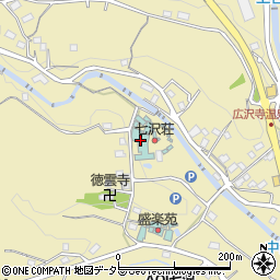 七沢荘周辺の地図
