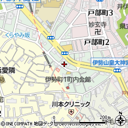 神奈川県横浜市西区伊勢町1丁目61周辺の地図