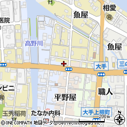 京都府舞鶴市平野屋82周辺の地図