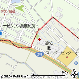 岐阜県加茂郡坂祝町黒岩1516-2周辺の地図