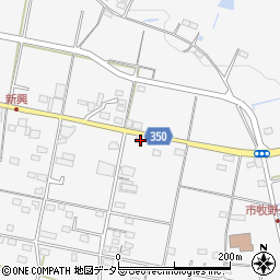 岐阜県美濃加茂市牧野2788-1周辺の地図