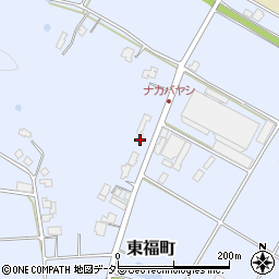 島根県出雲市東福町821周辺の地図