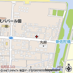 鳥取県米子市淀江町佐陀1333-15周辺の地図