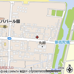 鳥取県米子市淀江町佐陀1333-16周辺の地図