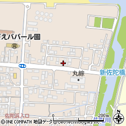 鳥取県米子市淀江町佐陀1333-14周辺の地図