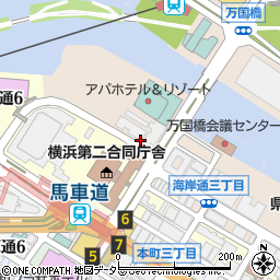 横浜馬車道皮膚科・ペインクリニック周辺の地図