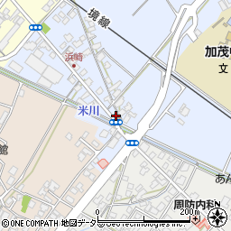 米子浜橋郵便局 ＡＴＭ周辺の地図