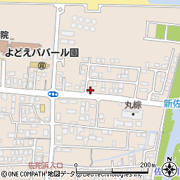 鳥取県米子市淀江町佐陀1333-9周辺の地図