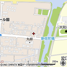 鳥取県米子市淀江町佐陀1313周辺の地図