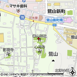岐阜県岐阜市正木1511周辺の地図