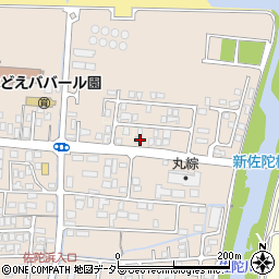 鳥取県米子市淀江町佐陀1333-12周辺の地図
