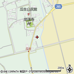 滋賀県長浜市瓜生町204-1周辺の地図