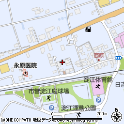 鳥取県米子市淀江町西原1002周辺の地図