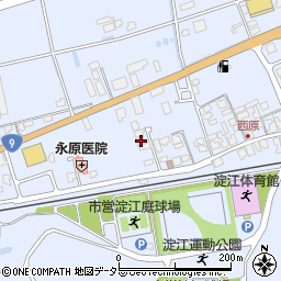 鳥取県米子市淀江町西原1007-6周辺の地図
