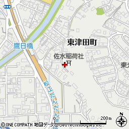 島根県松江市東津田町1938周辺の地図