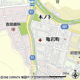 京都府舞鶴市亀岩町31周辺の地図