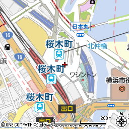 築地銀だこハイボール酒場 桜木町クロスゲート店周辺の地図