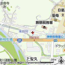 舞鶴生コンクリート協同組合周辺の地図