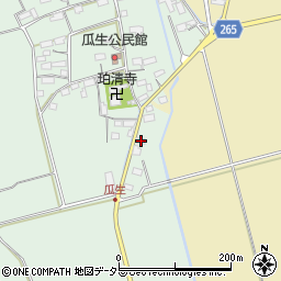 滋賀県長浜市瓜生町204周辺の地図