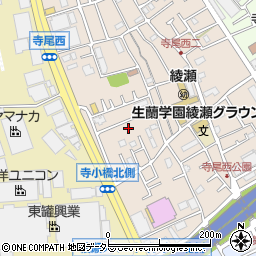 神奈川県綾瀬市寺尾西2丁目4周辺の地図