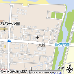 鳥取県米子市淀江町佐陀1333-24周辺の地図