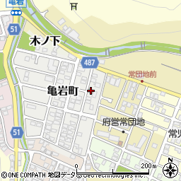 京都府舞鶴市亀岩町130周辺の地図