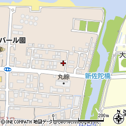鳥取県米子市淀江町佐陀1333-26周辺の地図