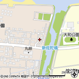 鳥取県米子市淀江町佐陀1301-12周辺の地図