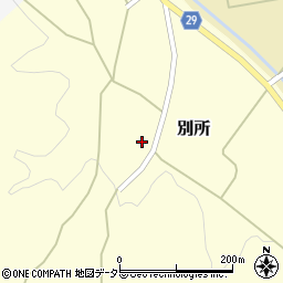 鳥取県東伯郡湯梨浜町別所154周辺の地図