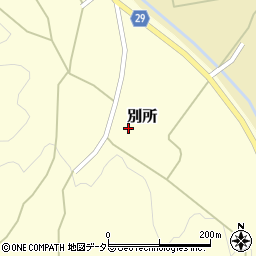 鳥取県東伯郡湯梨浜町別所326周辺の地図