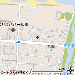 鳥取県米子市淀江町佐陀1333-73周辺の地図