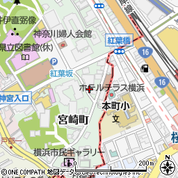 神奈川県横浜市西区宮崎町54周辺の地図