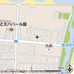 鳥取県米子市淀江町佐陀1333-68周辺の地図