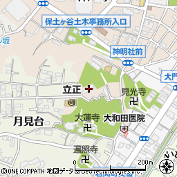 神奈川県横浜市保土ケ谷区神戸町105-21周辺の地図